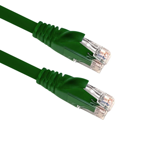 2-Pack Cat 6 Ethernet Cable - High-Speed Ethernet Cable 10Gbps (Internet Cable, Network Cable, Cat6 Patch Cable, Patch Cord, Data Cable) Black/Blue/Red/Green/Yellow/White