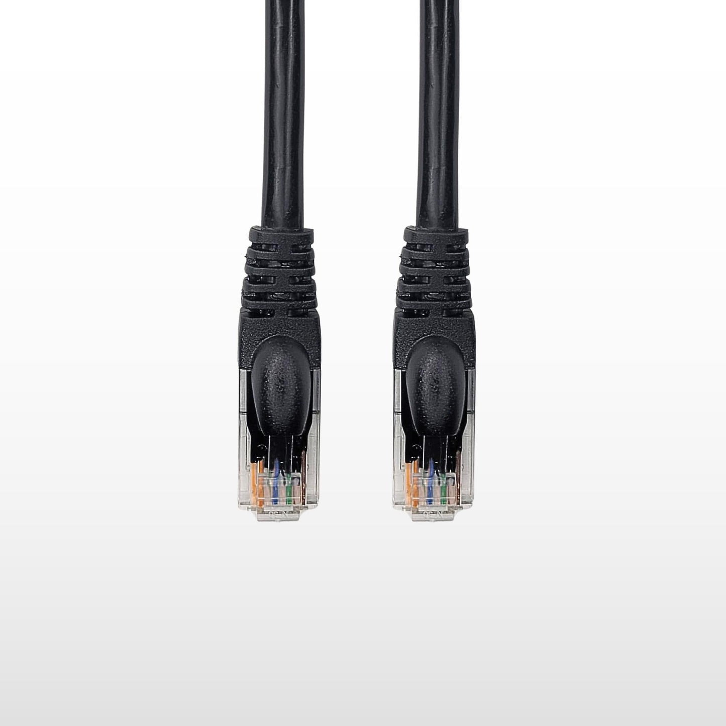 2-Pack Cat 6 Ethernet Cable - High-Speed Ethernet Cable 10Gbps (Internet Cable, Network Cable, Cat6 Patch Cable, Patch Cord, Data Cable) Black/Blue/Red/Green/Yellow/White