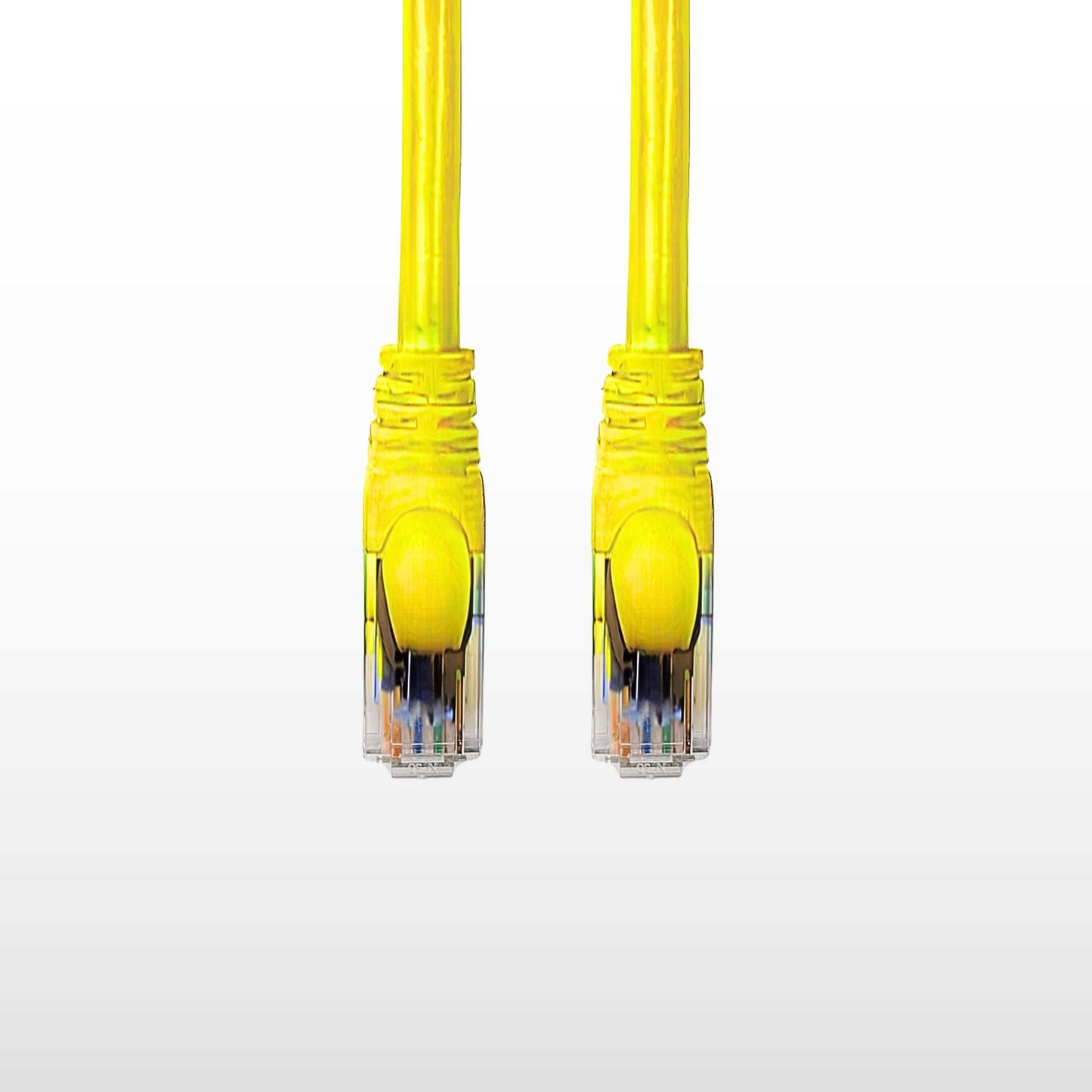 2-Pack Cat 6 Ethernet Cable - High-Speed Ethernet Cable 10Gbps (Internet Cable, Network Cable, Cat6 Patch Cable, Patch Cord, Data Cable) Black/Blue/Red/Green/Yellow/White