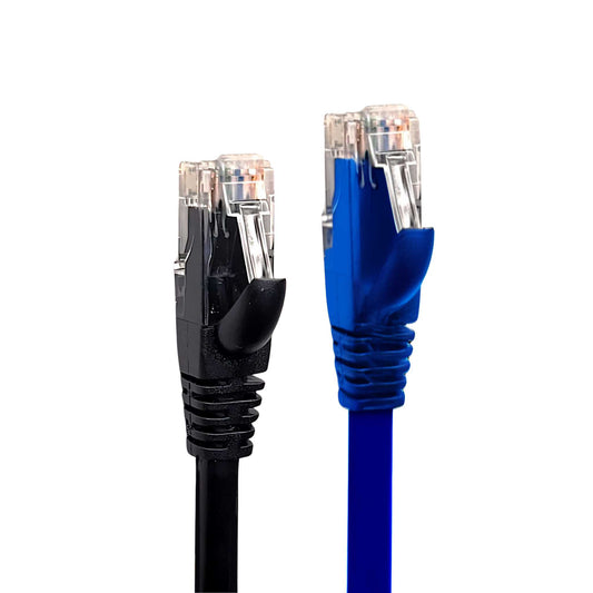 Bi-Color Cat 6 Ethernet Cable - High-Speed Ethernet Cable 10Gbps (Internet Cable, Network Cable, Cat6 Patch Cable, Patch Cord, Data Cable)